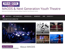 Tablet Screenshot of maods.org